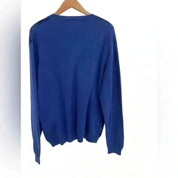 Payne Stewart Men's Golf Sweater Pullover Check Plaid Pattern Size Medium - Picture 5 of 5